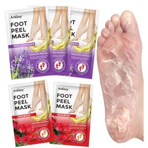 Set 5 pieces Ankooy Foot Peel Mask Set with Lavender and Rose